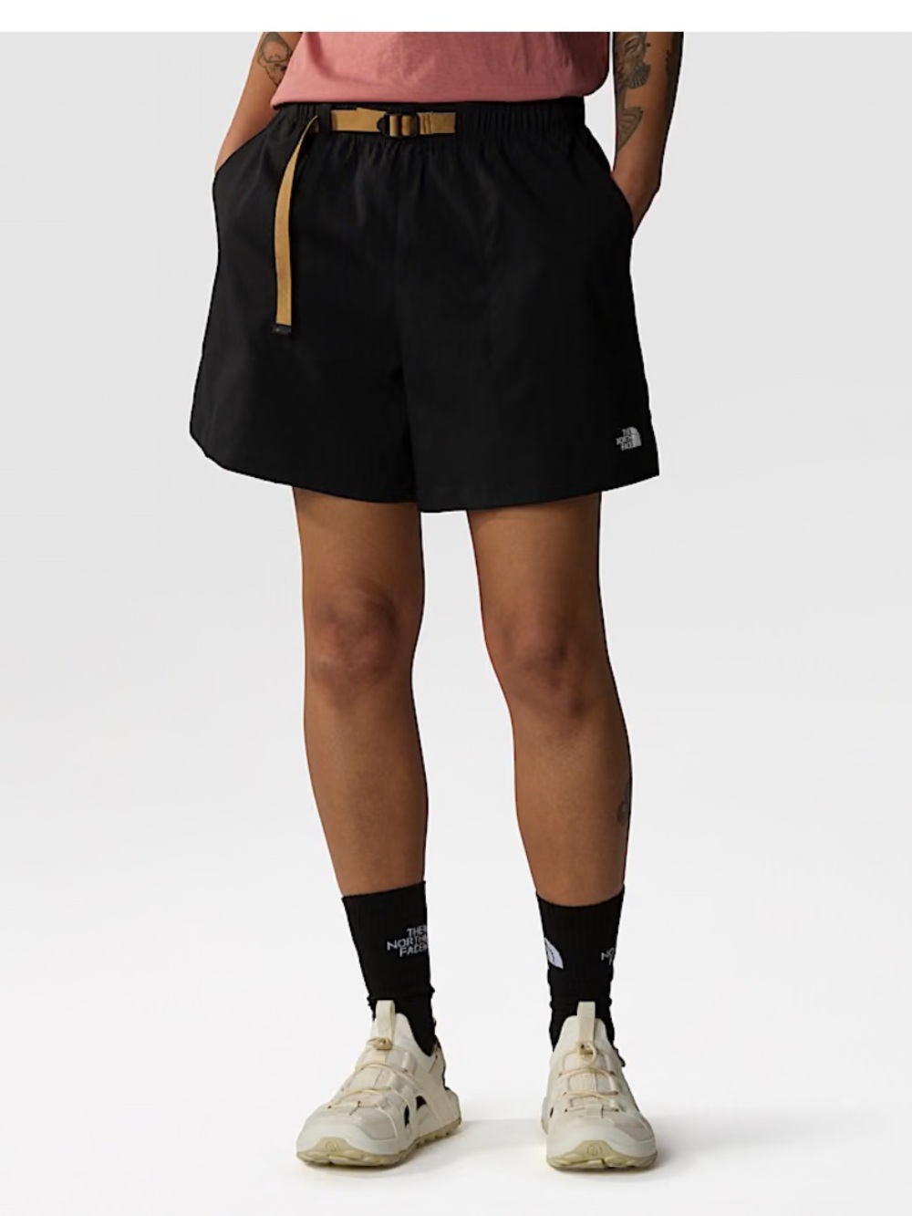 The North Face Women's Class V Pathfinder Belted Shorts size medium NWOT